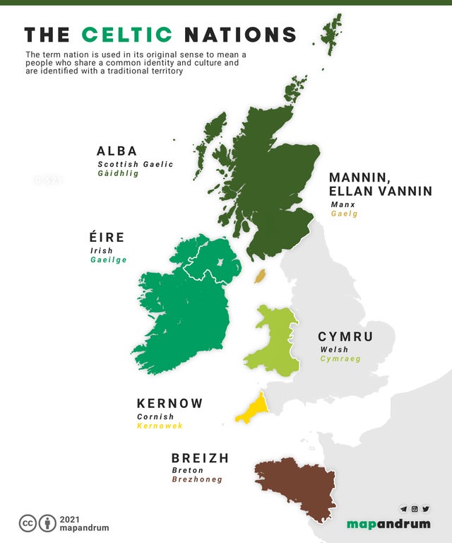 Celtic Nations Where Are They Located And Where Did They Come From?